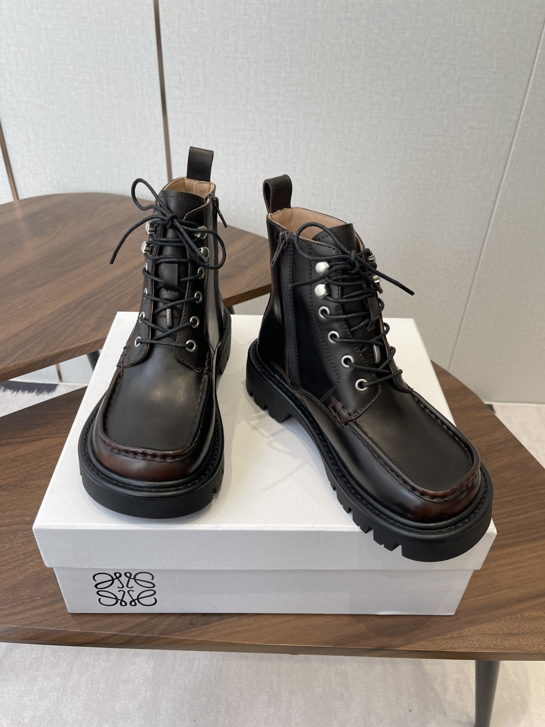 UA L0ew* Sierra Combat Ankle Boot