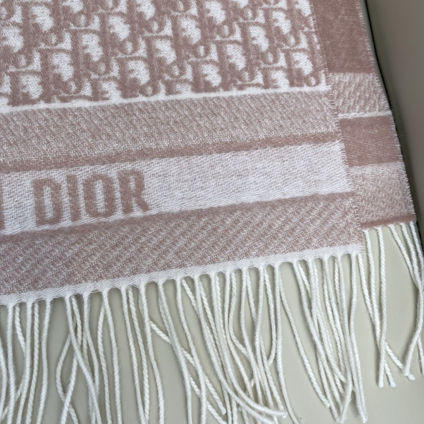 Dior scarf 45x200cm 100% cashmere