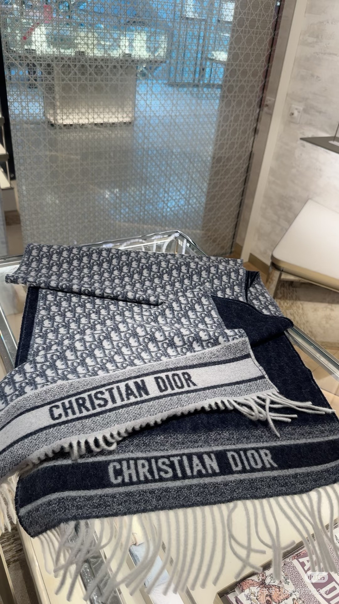 Dior Printed scarf 45x200cm