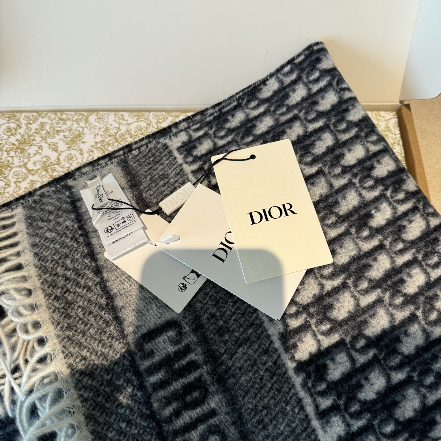 Dior Printed scarf 45x200cm