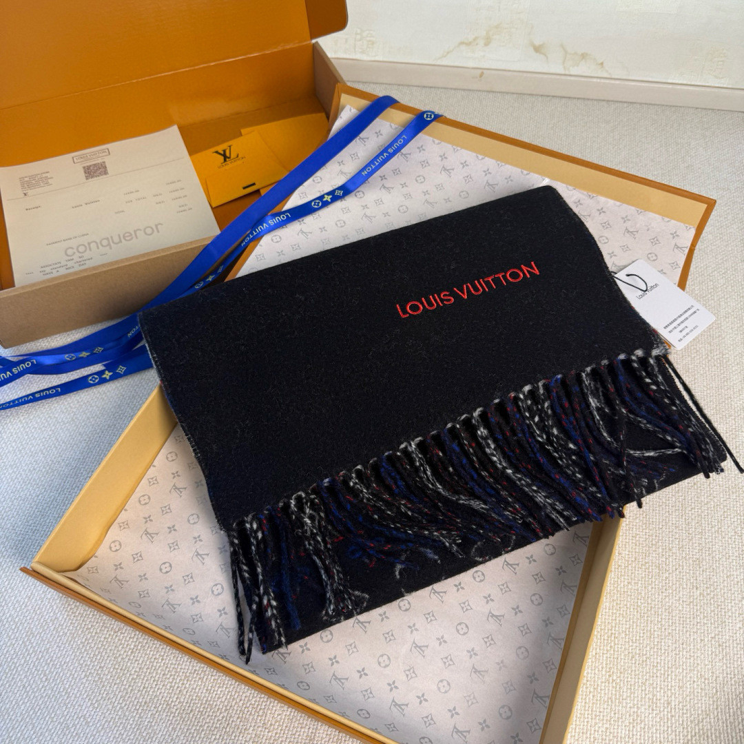Louis Vuitton Double-sided scarf 35x200cm