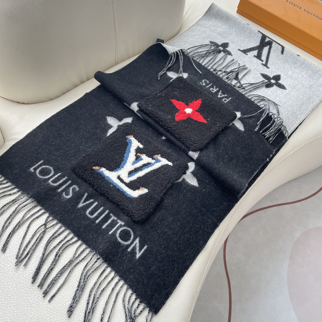 Louis Vuitton scarf 46x190cm