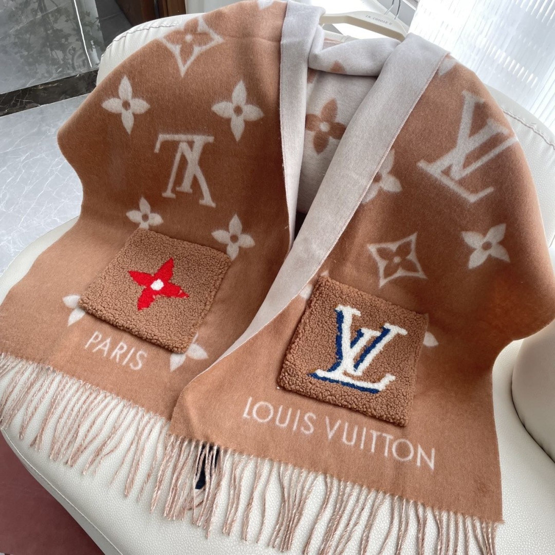 Louis Vuitton scarf 46x190cm