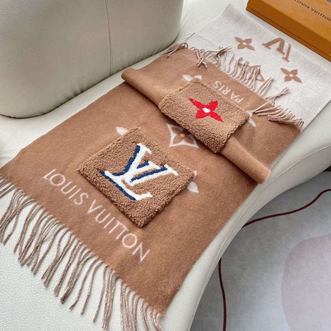 Louis Vuitton scarf 46x190cm