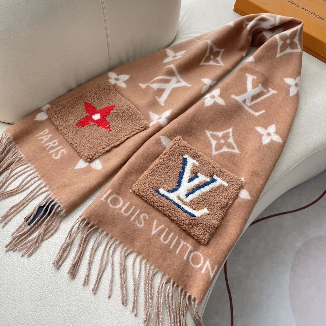 Louis Vuitton scarf 46x190cm