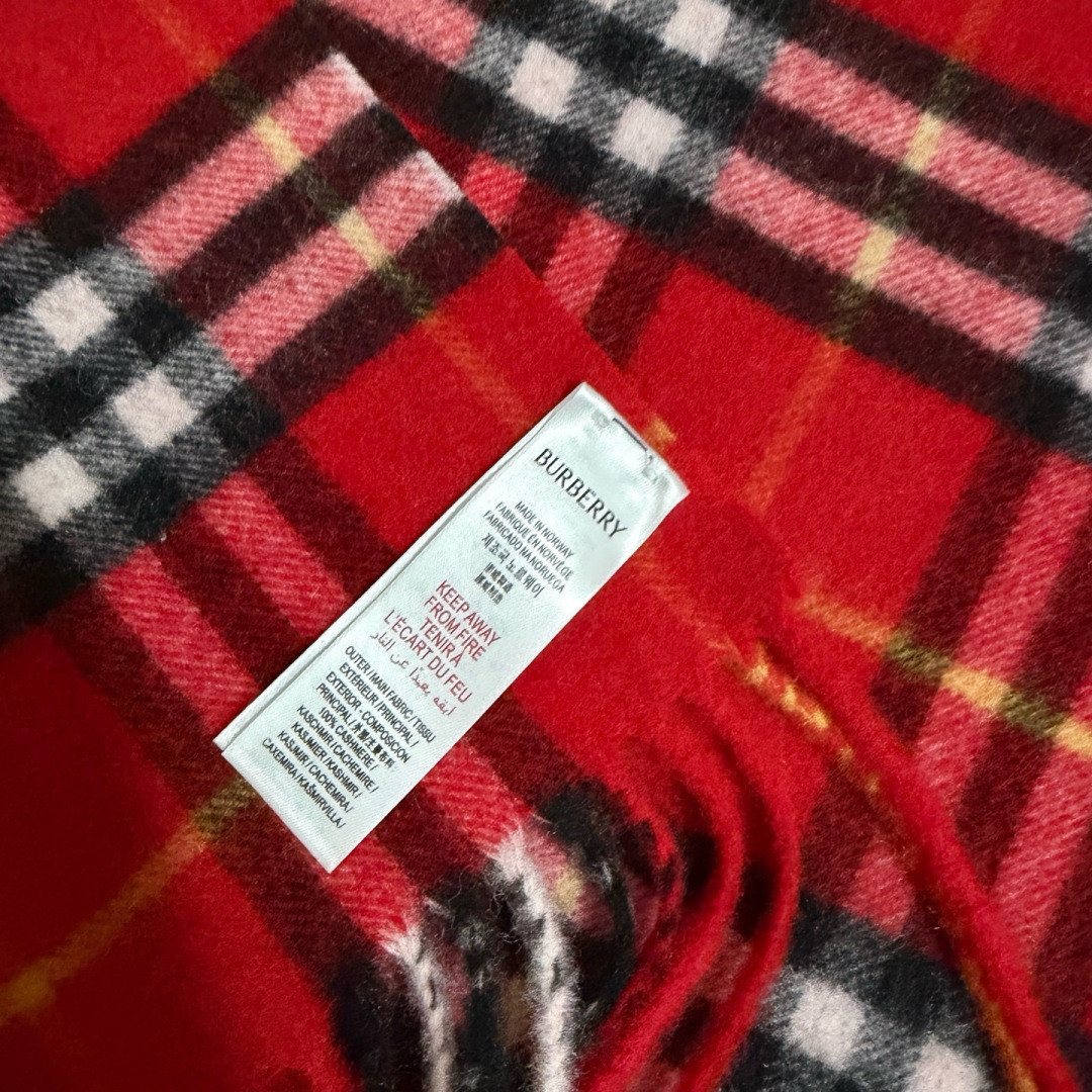 Bv*b*rry scarf 36x210cm 100% cashmere