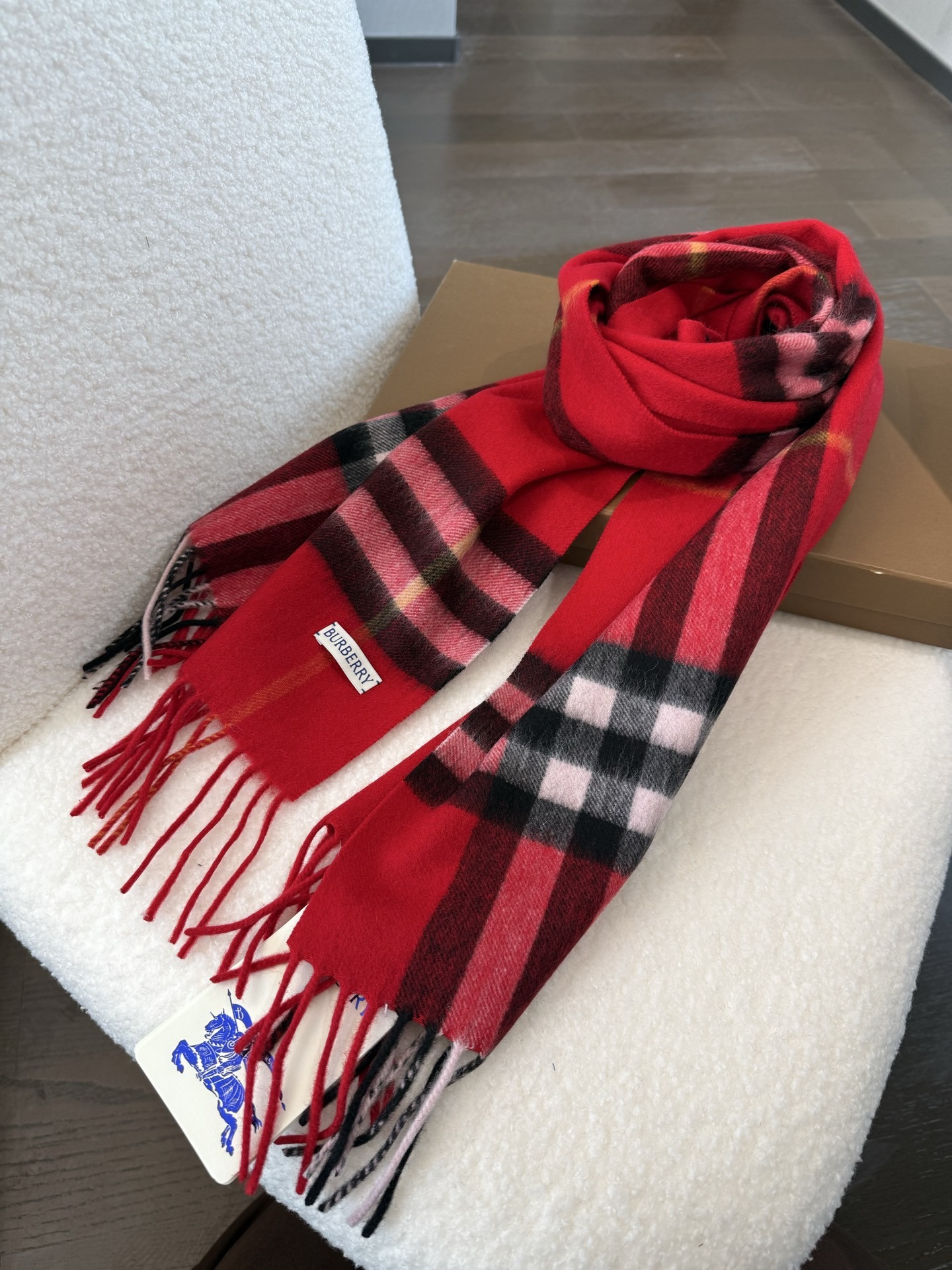 Bv*b*rry scarf 30x180cm