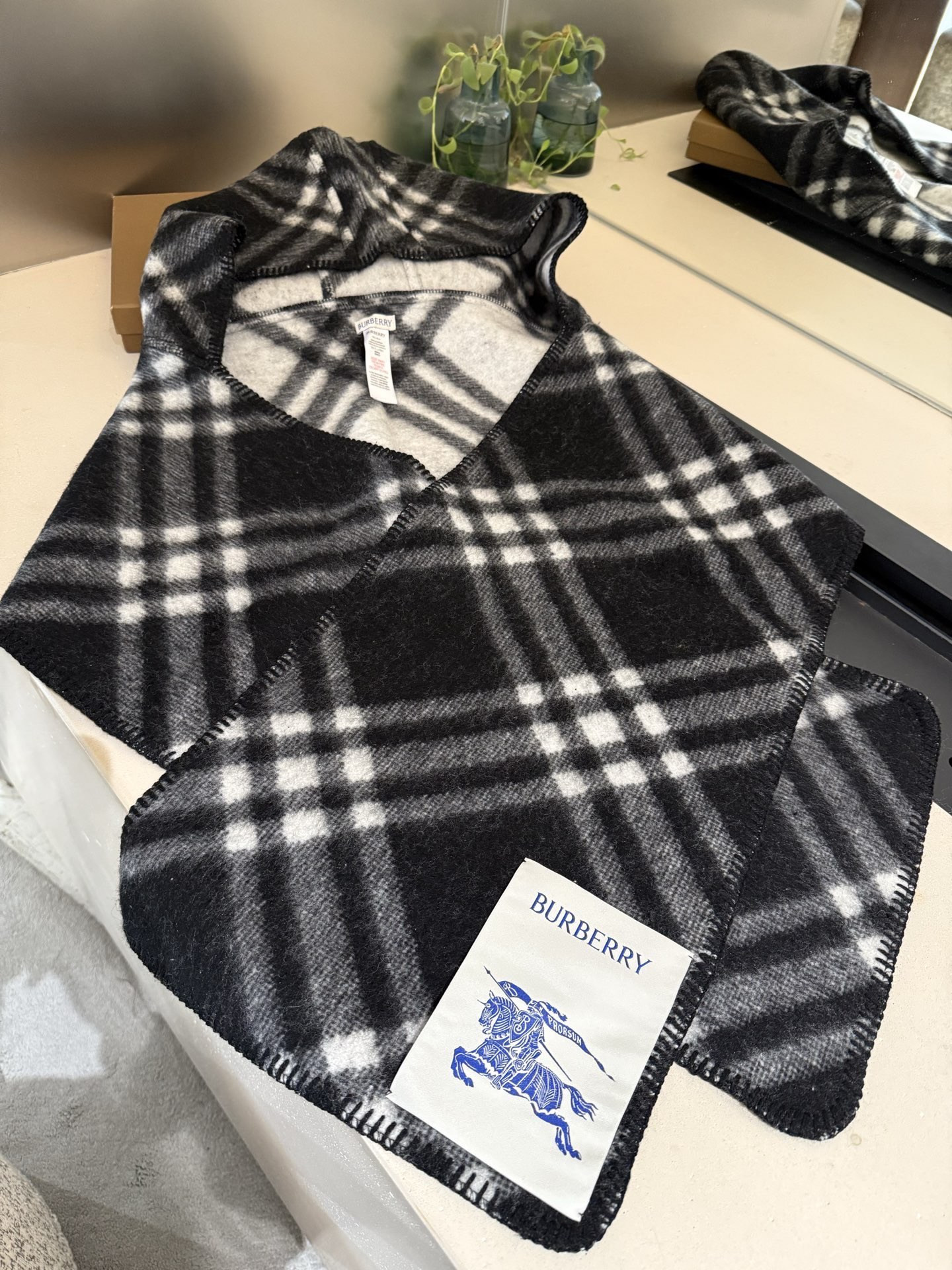 Bv*b*rry scarf 30x180cm