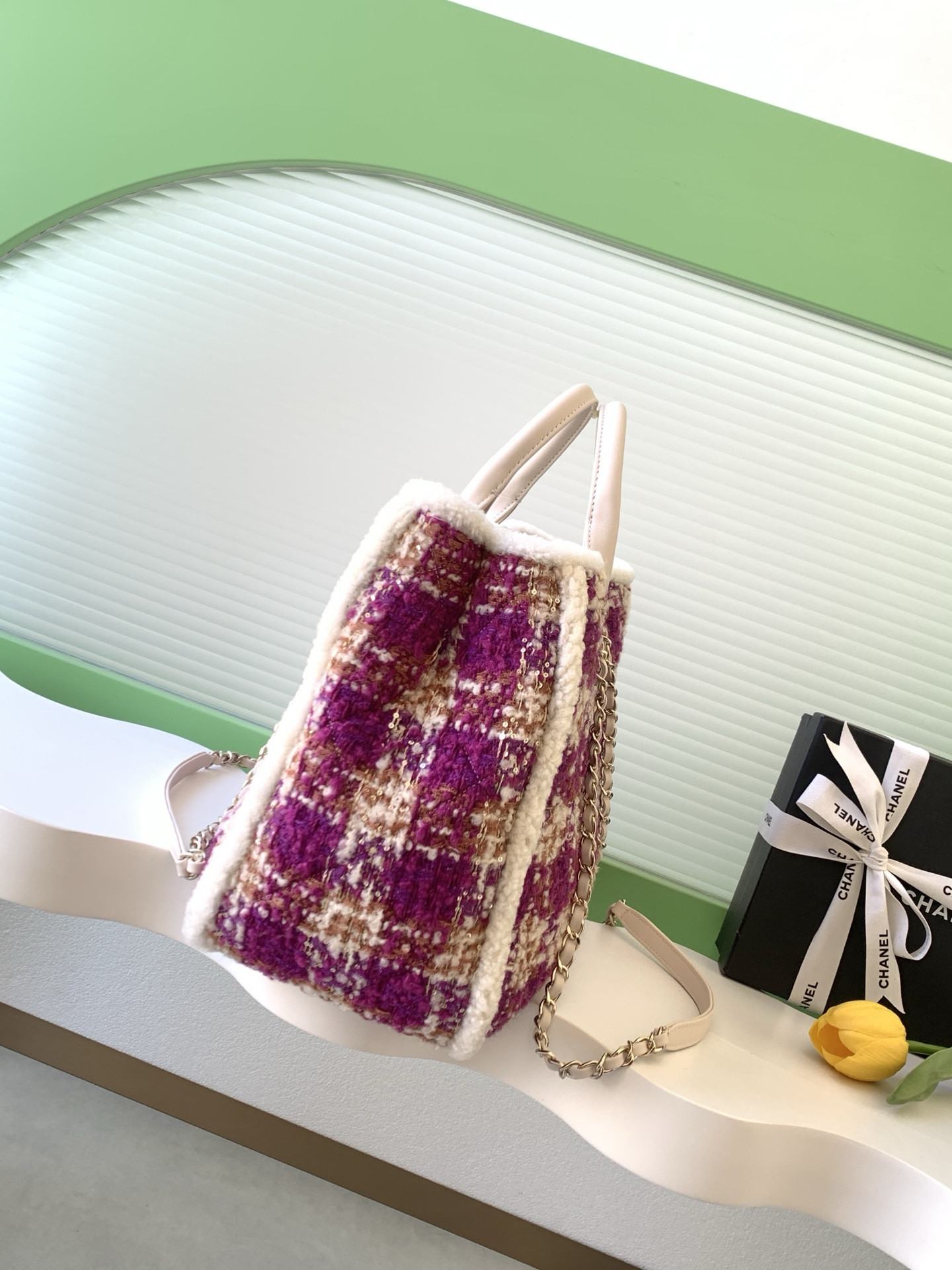 Ch**el Shopping Bag 27.5x39.5x16cm