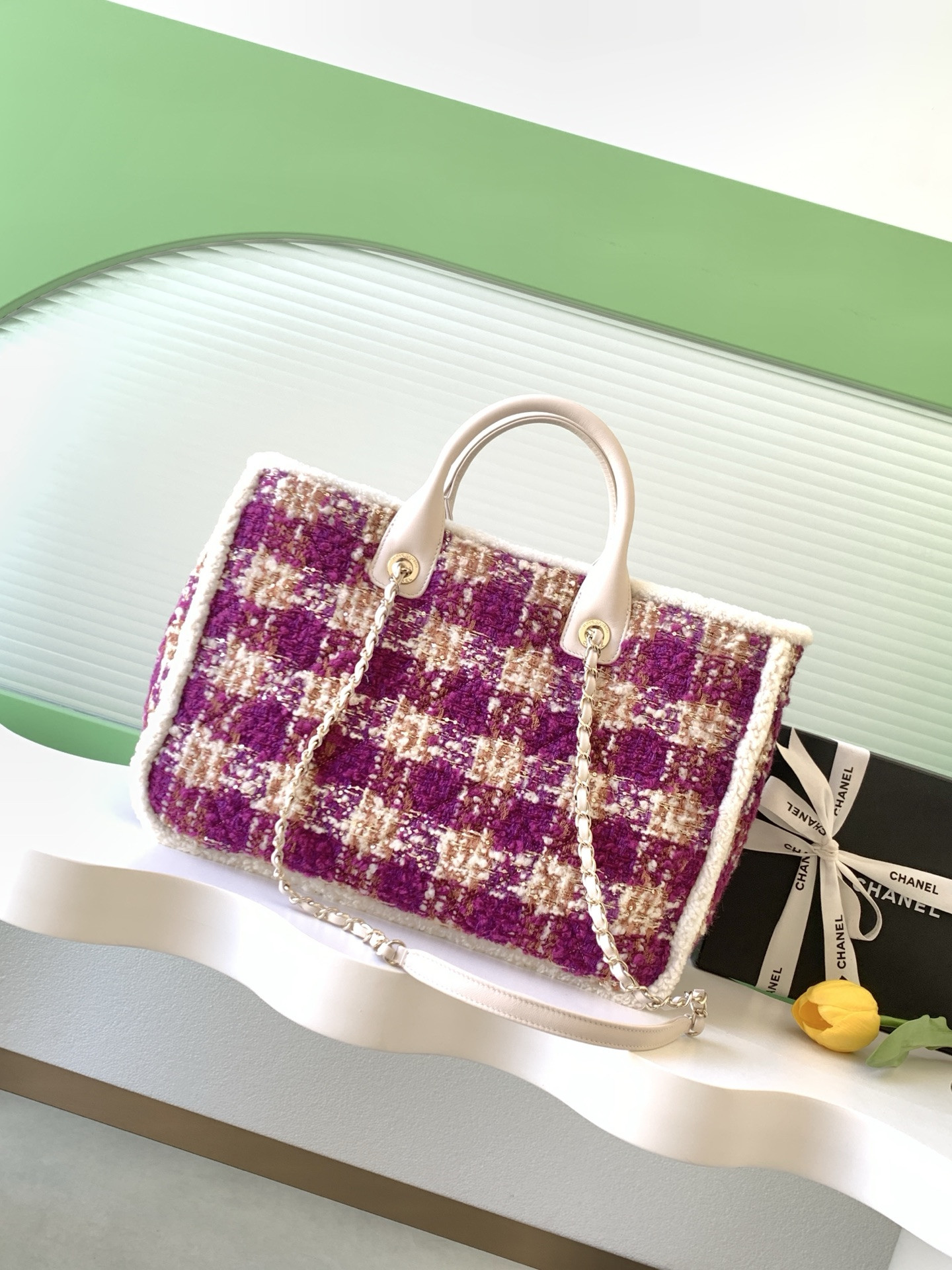 Ch**el Shopping Bag 27.5x39.5x16cm