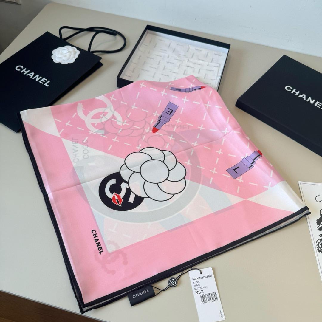 Ch**el scarf 90x90cm