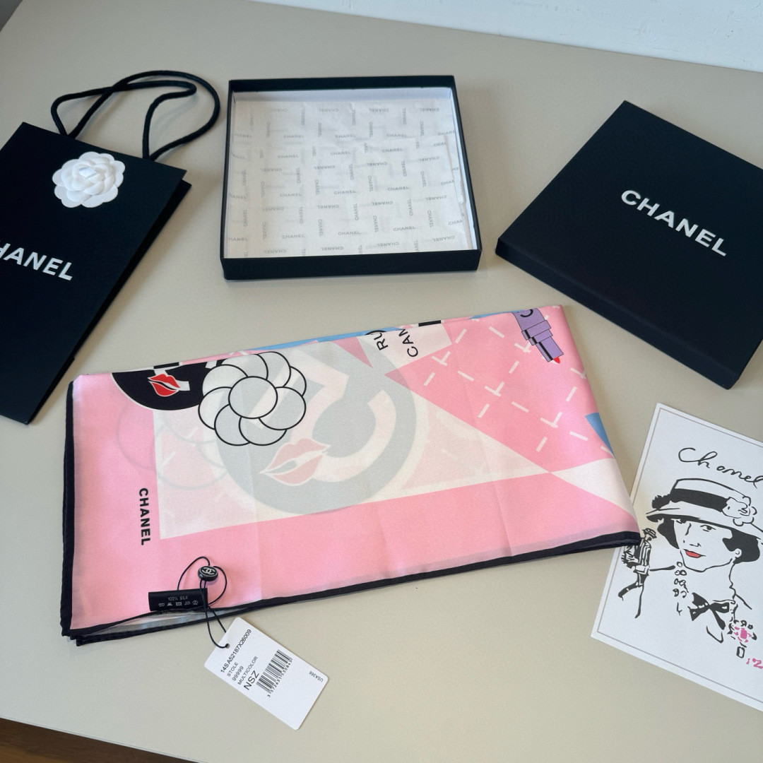 Ch**el scarf 90x90cm