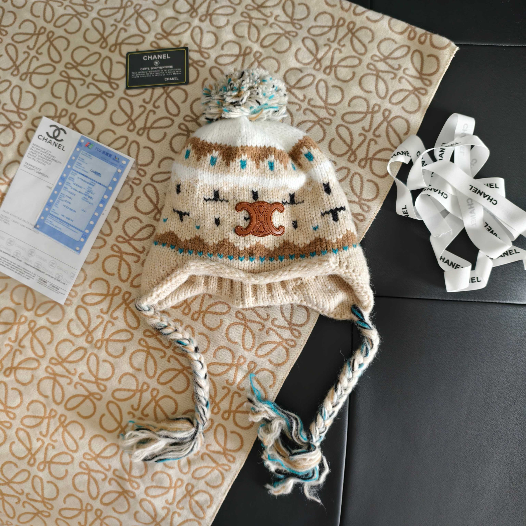 Celine Knit Trapper Hat