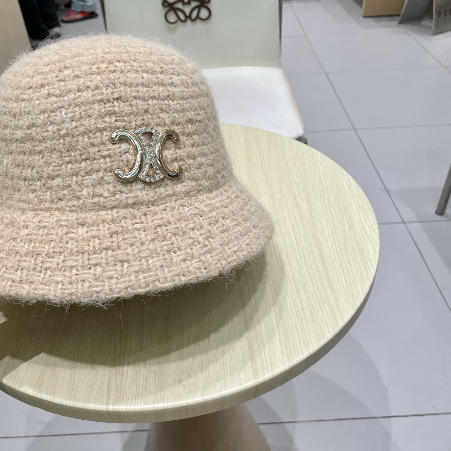 Celine Knit Bucket Hat