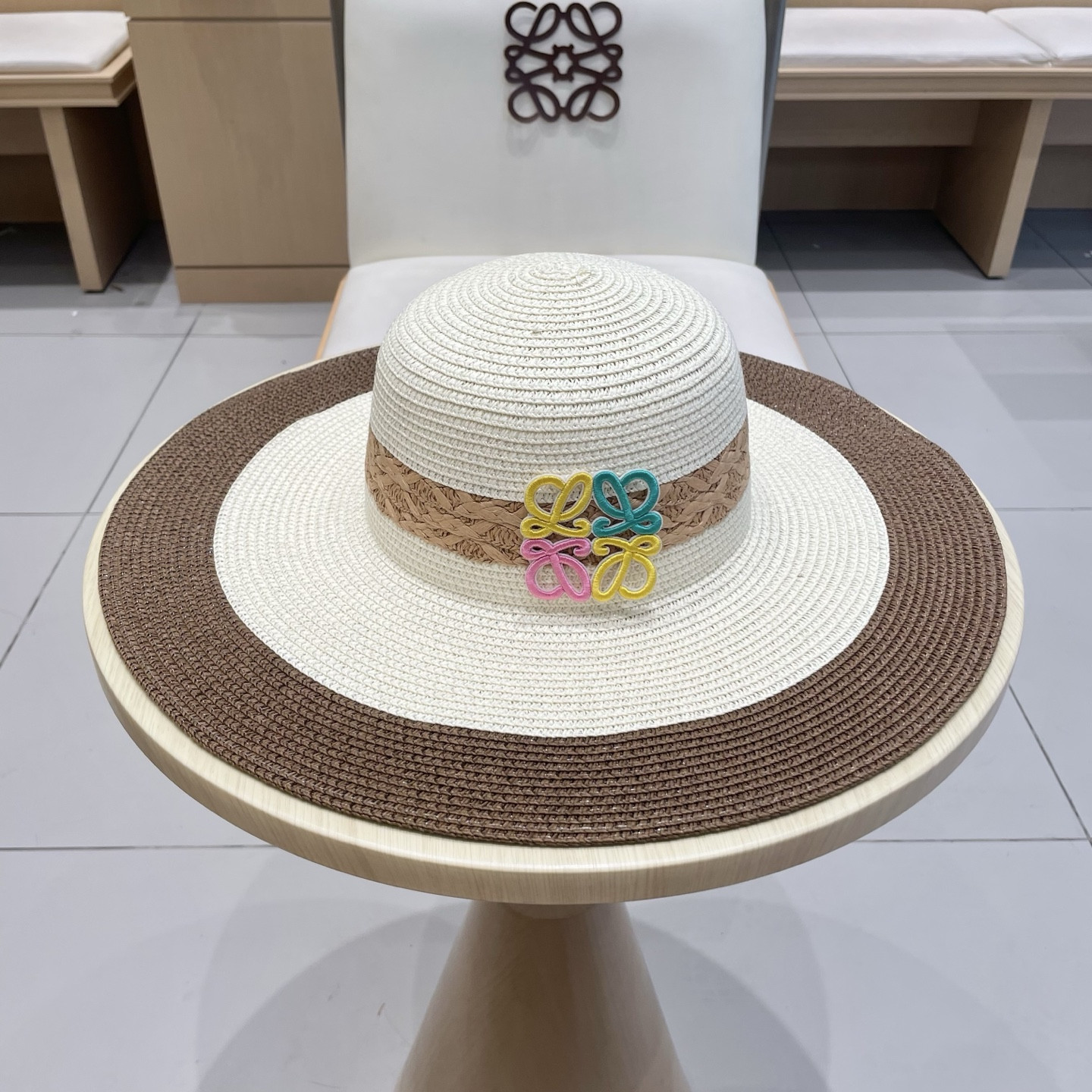 Miu Miu Straw Hat 57cm Head Circumference