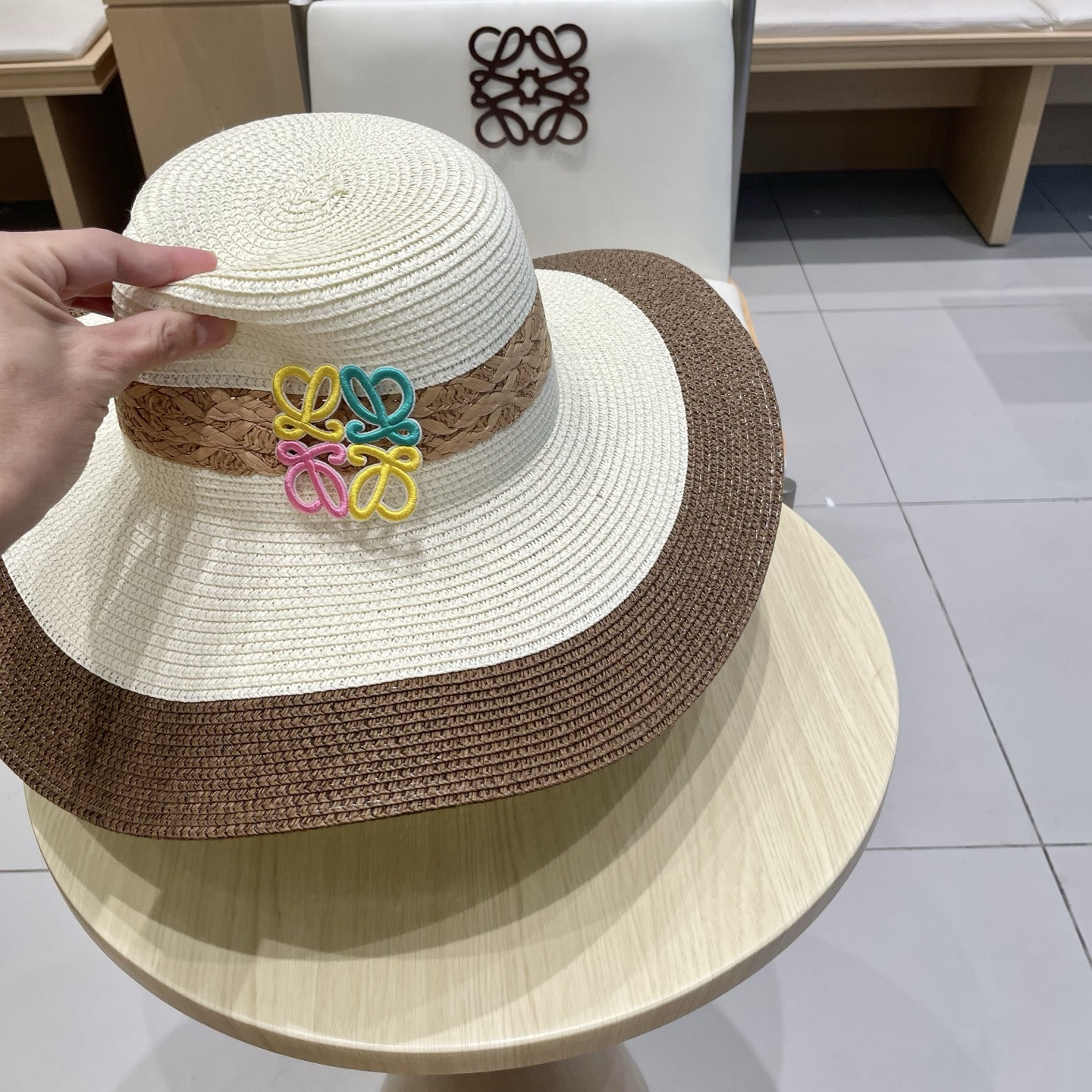 Miu Miu Straw Hat 57cm Head Circumference