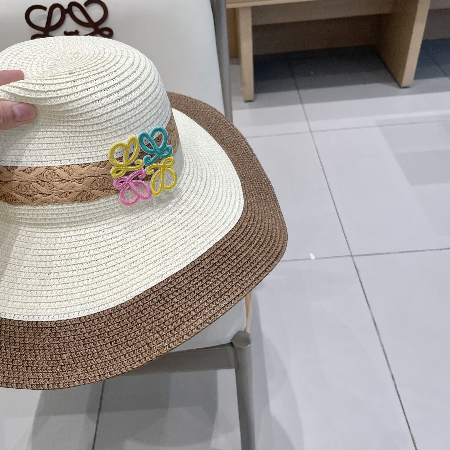 Miu Miu Straw Hat 57cm Head Circumference