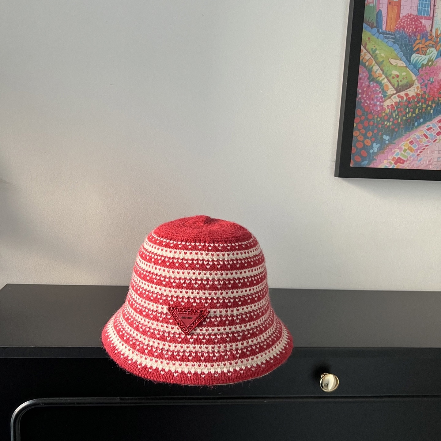 Miu Miu Knit Bucket Hat