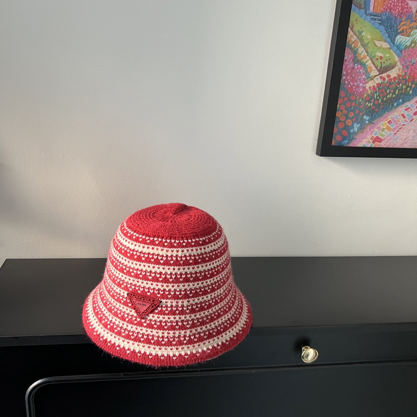 Miu Miu Knit Bucket Hat