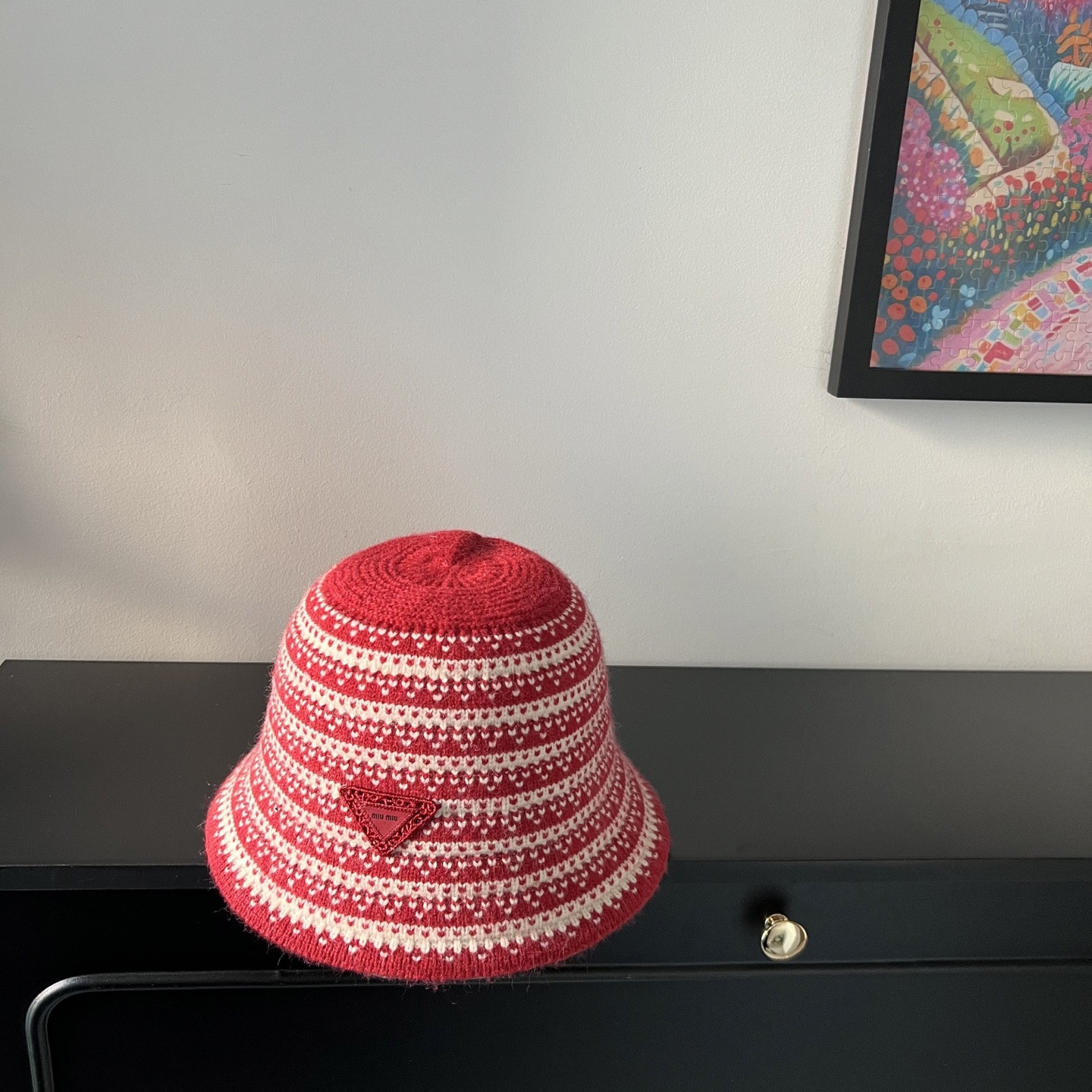Miu Miu Knit Bucket Hat