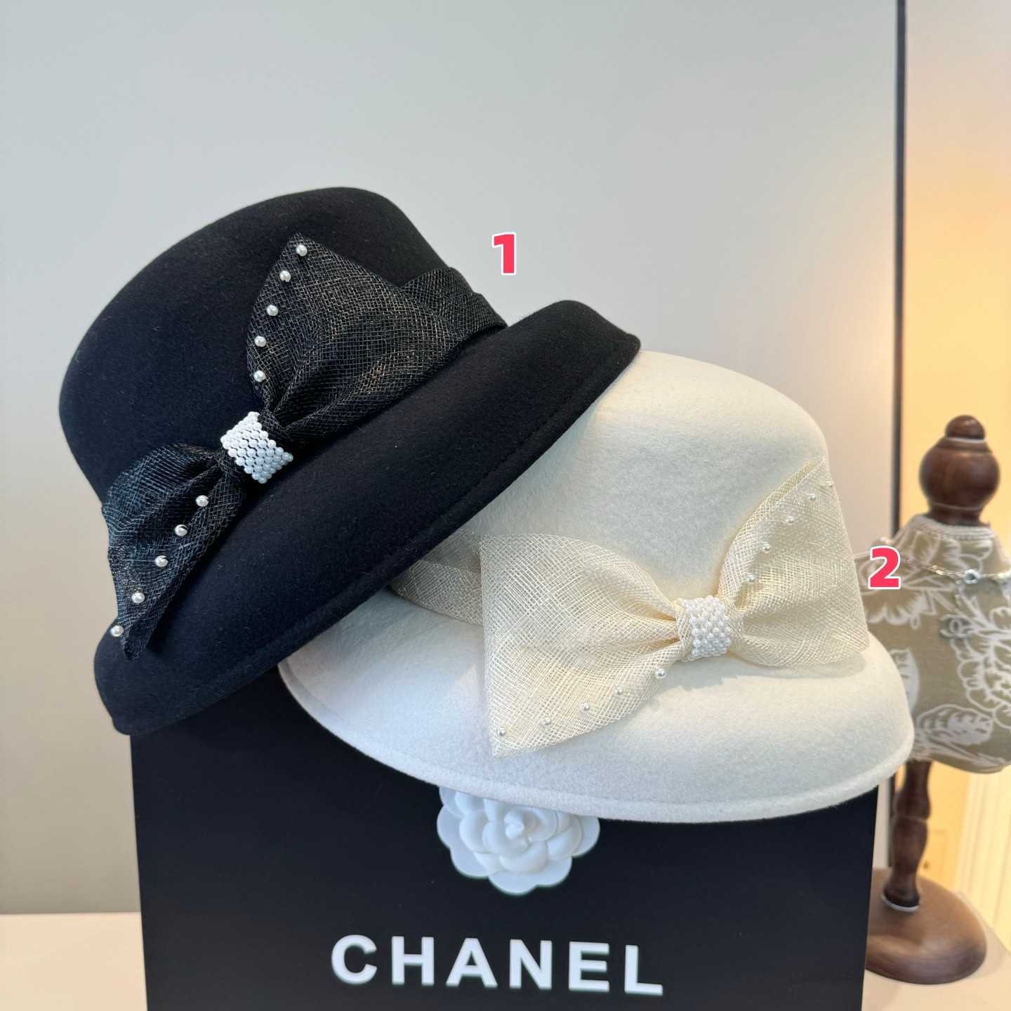 Miu Miu Wool Felt Hat 57cm Head Circumference