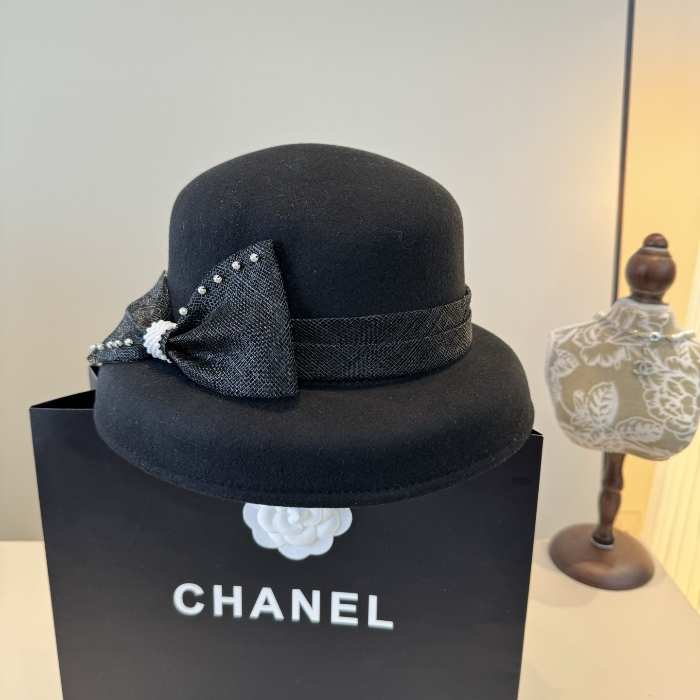 Miu Miu Wool Felt Hat 57cm Head Circumference