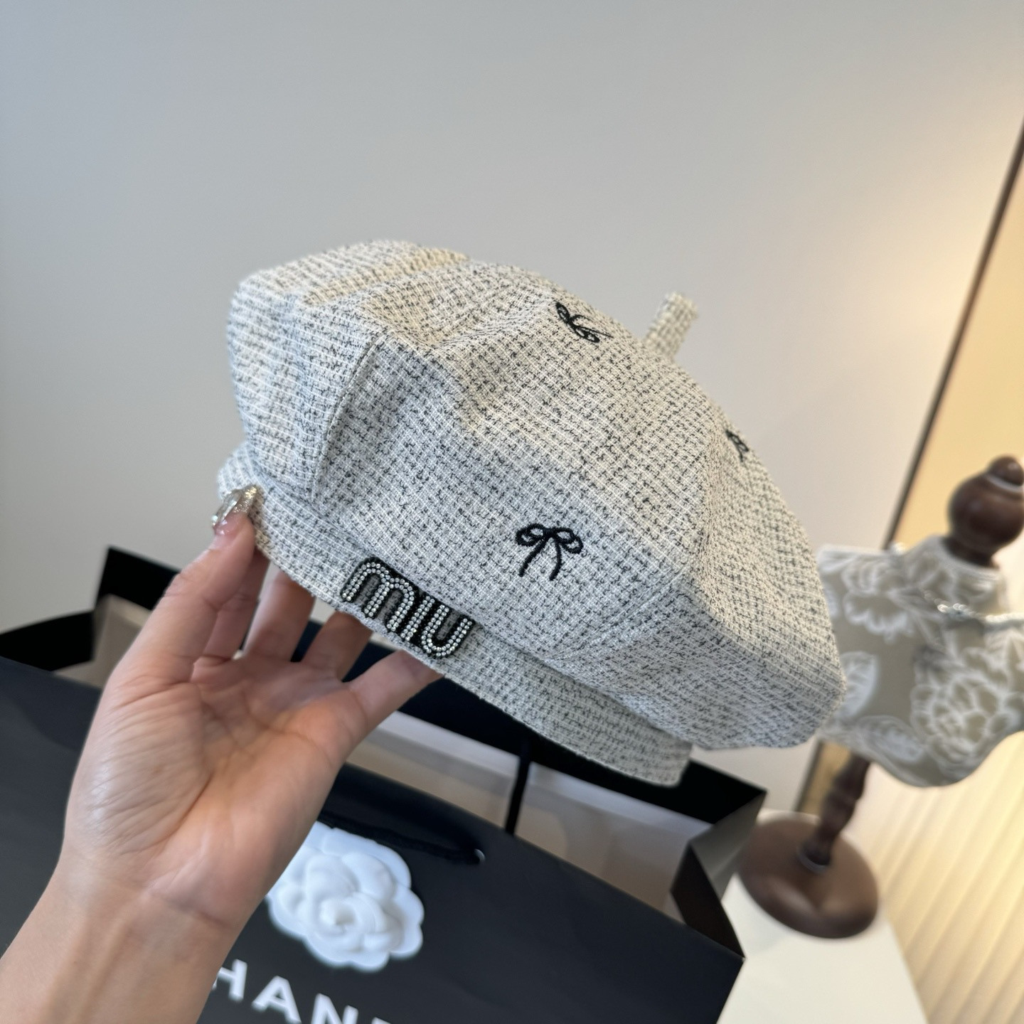 Miu Miu Beret 57cm Head Circumference