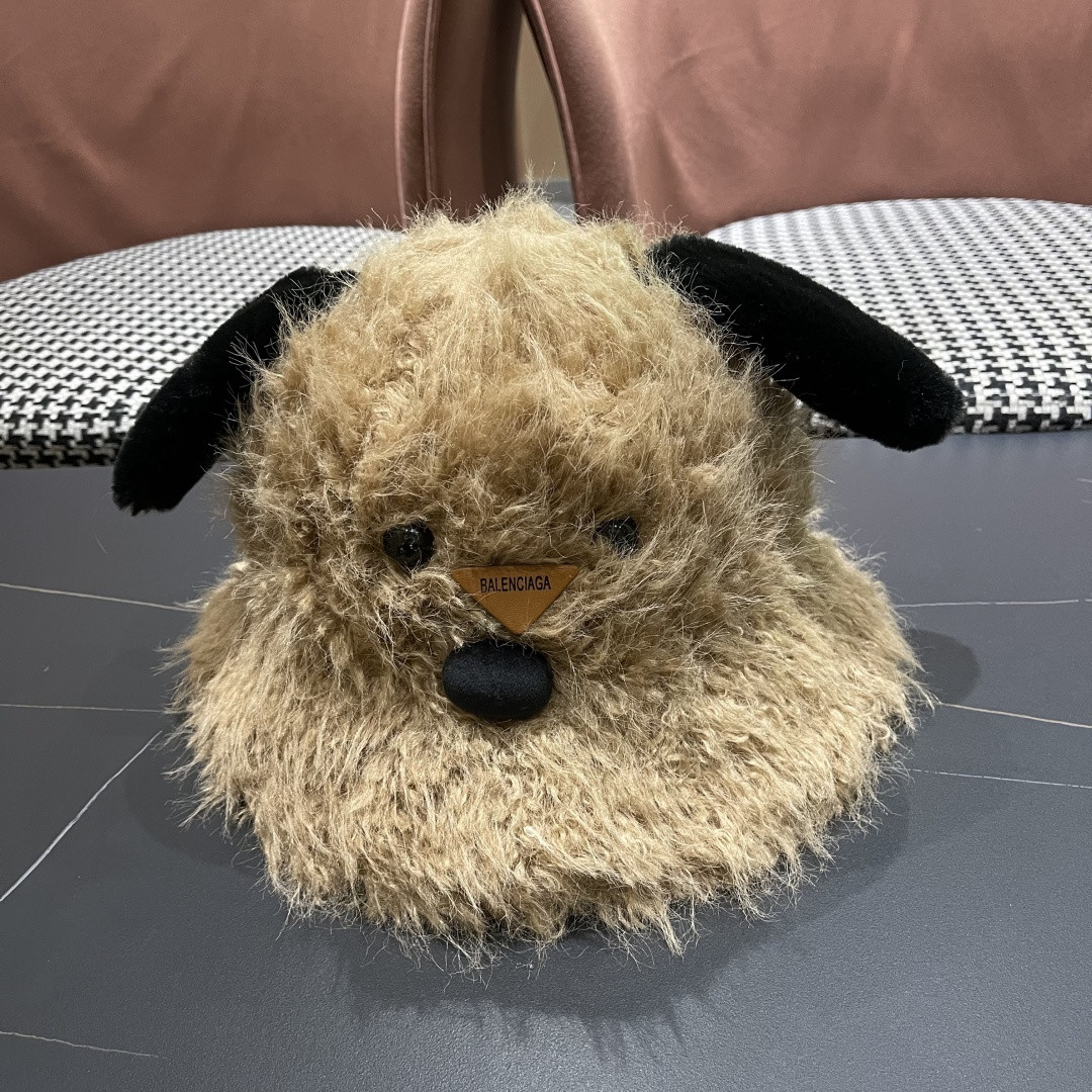 Balenciaga Furry Dog Beanie