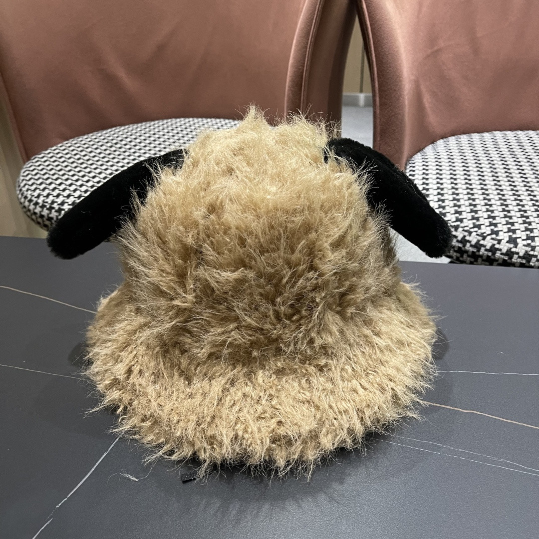 Balenciaga Furry Dog Beanie