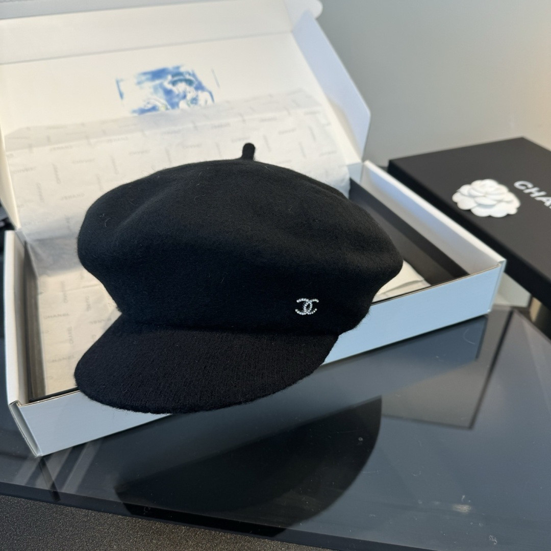 Chanel Wool Felt Beret