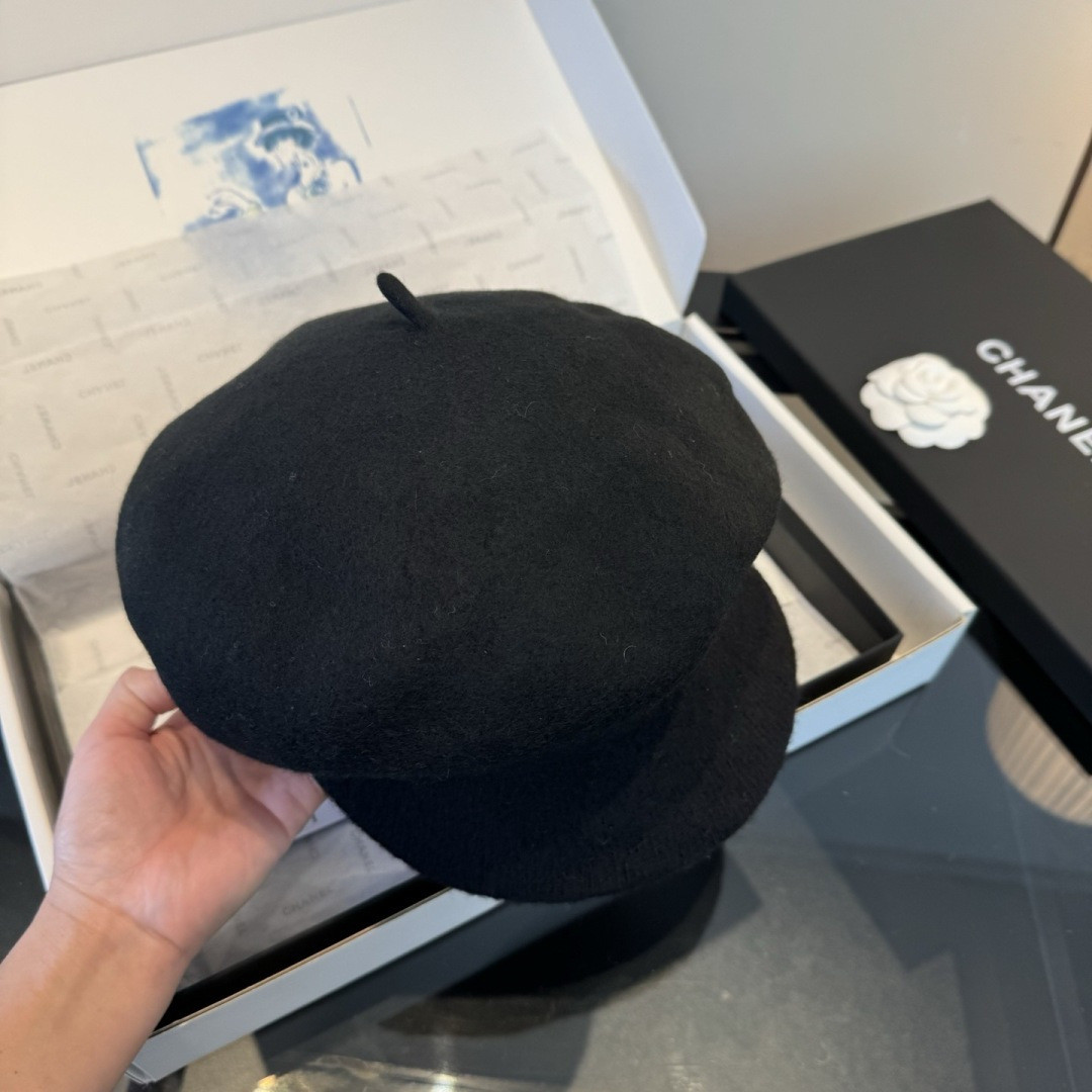Chanel Wool Felt Beret