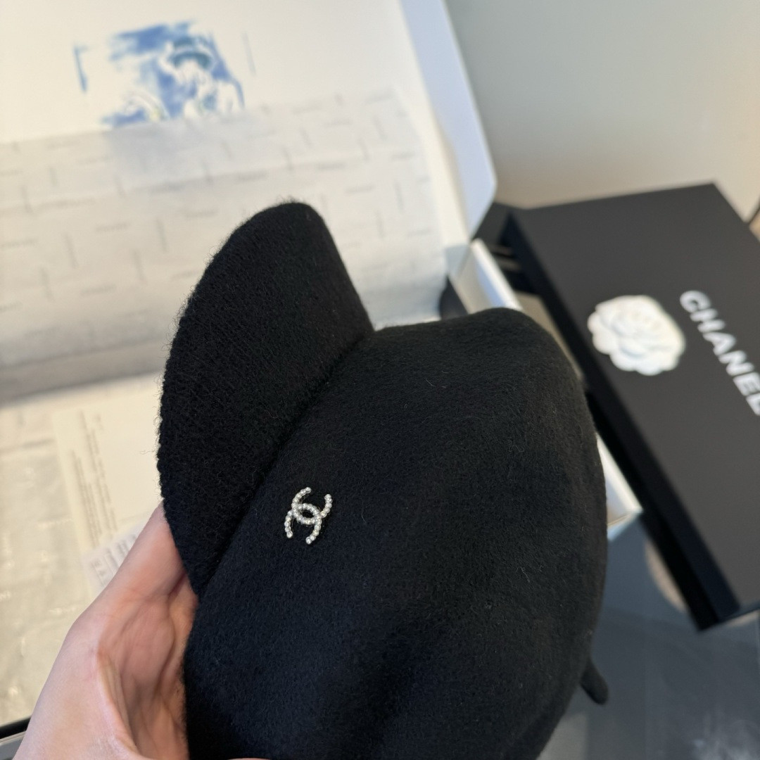 Chanel Wool Felt Beret