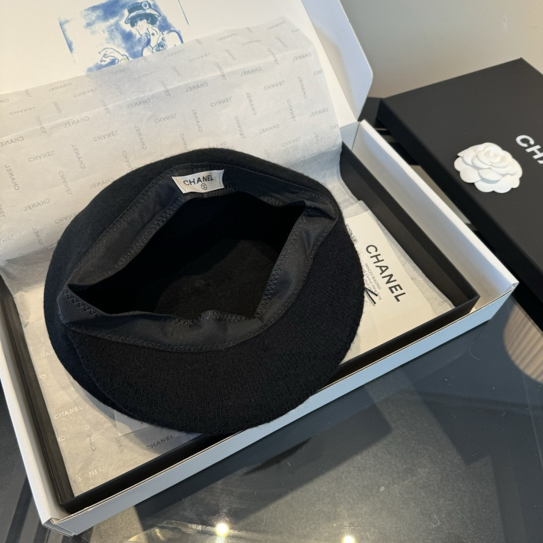 Chanel Wool Felt Beret
