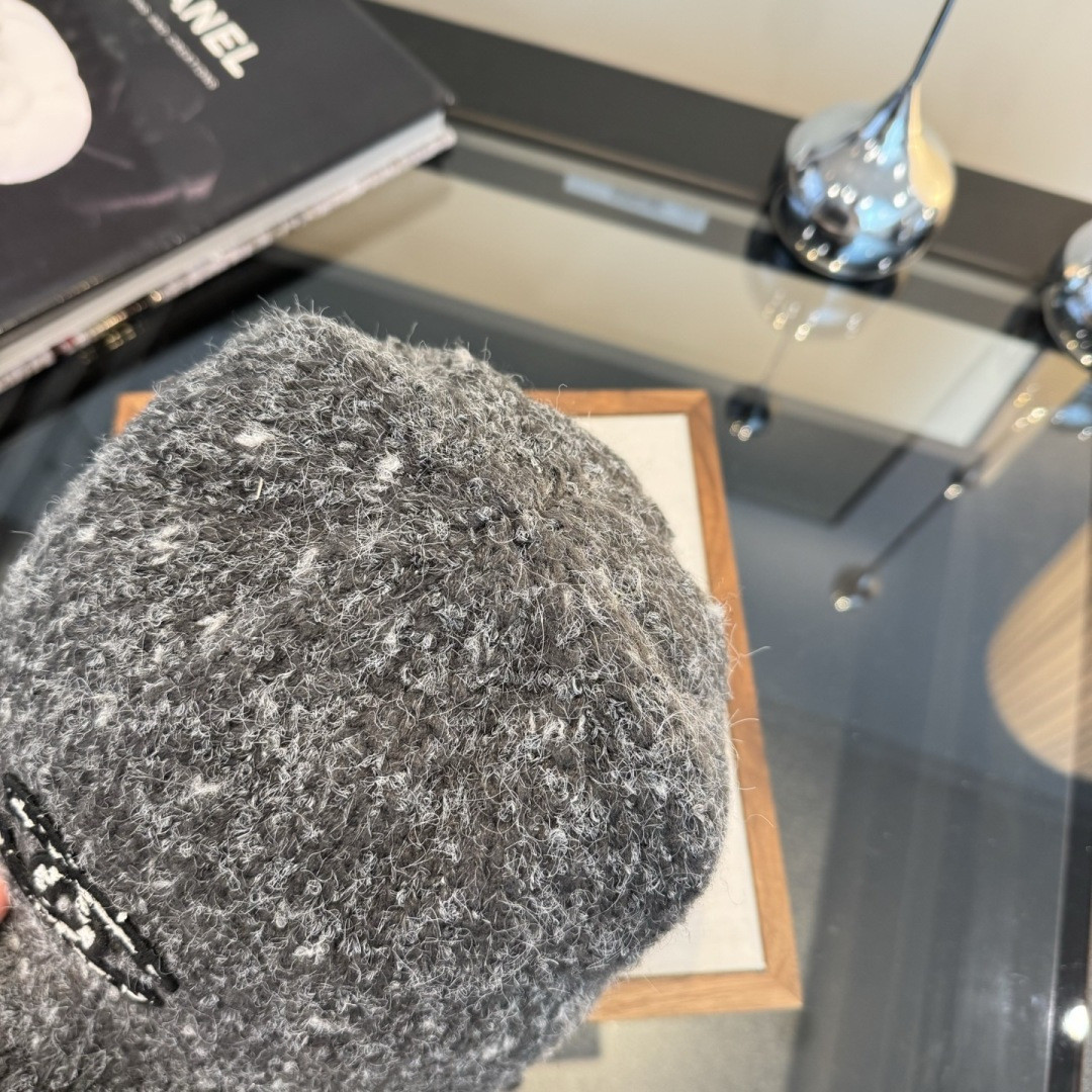 Chanel Knit Bucket Hat