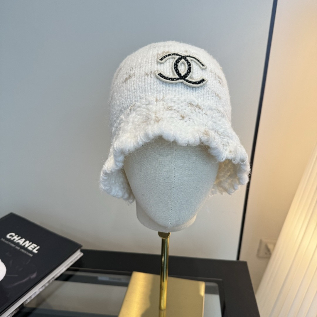 Chanel Knit Bucket Hat