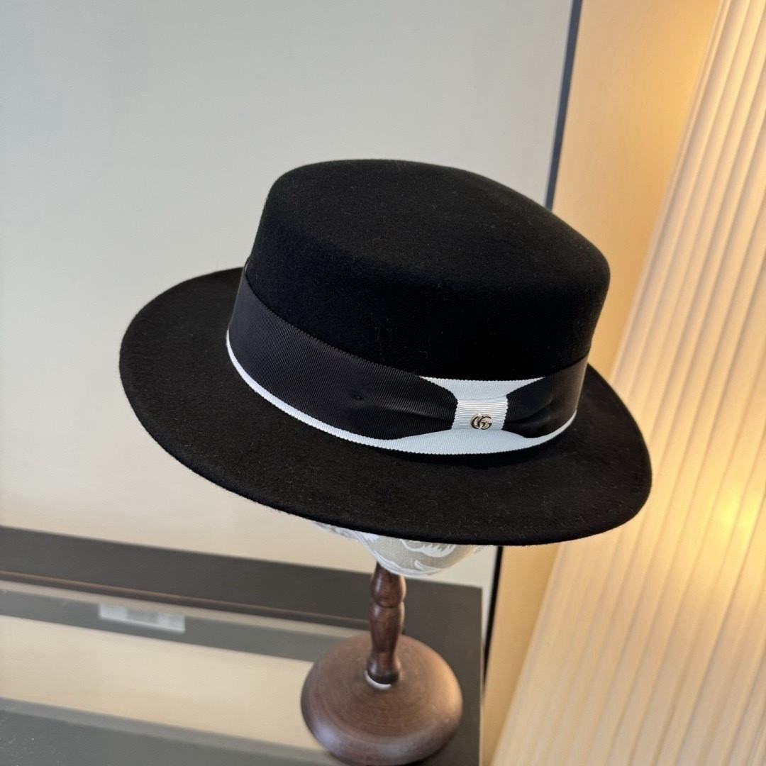 Gucci Wool Felt Hat 57cm Head Circumference