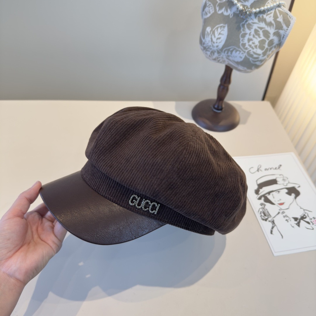 Gucci Newsboy Cap 57cm Head Circumference