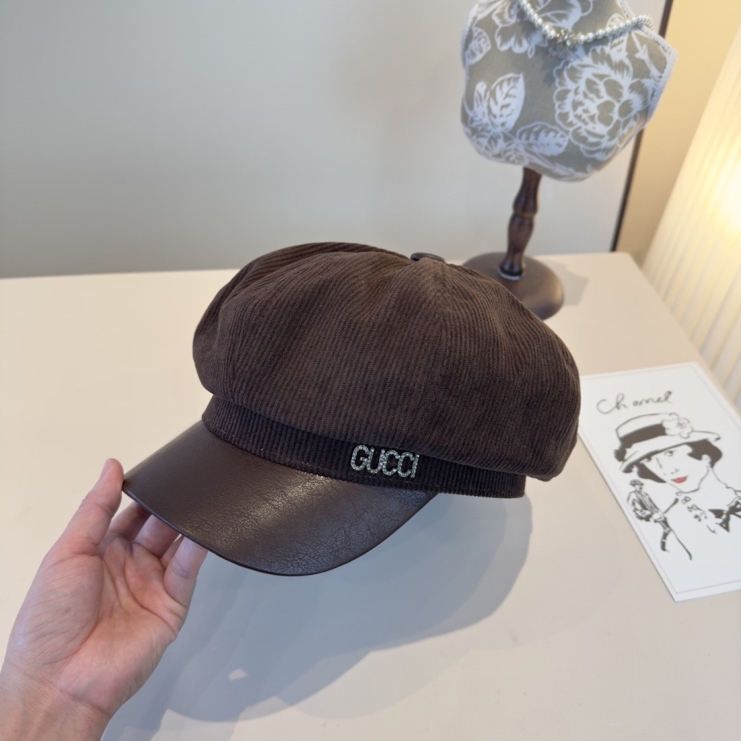 Gucci Newsboy Cap 57cm Head Circumference