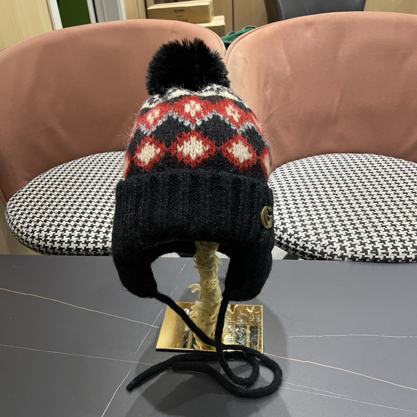 Gucci Knit Trapper Hat