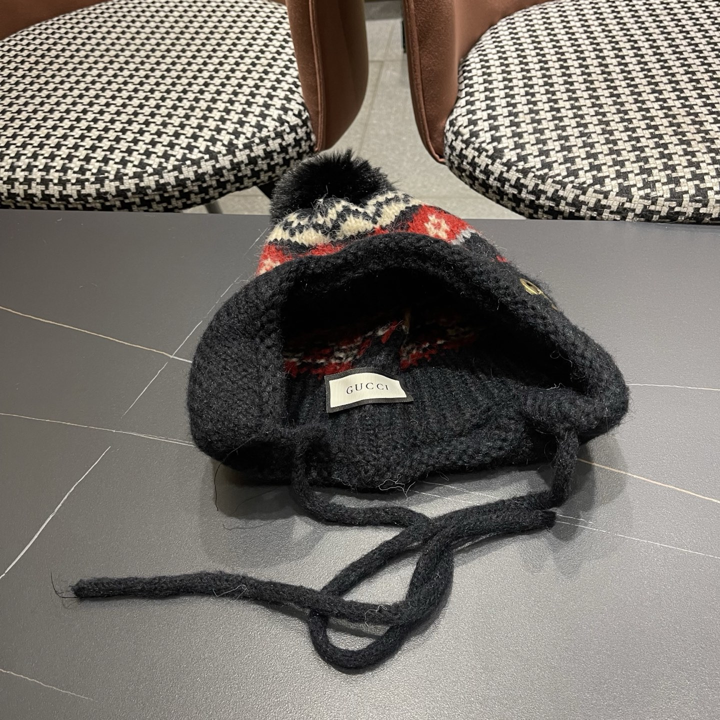 Gucci Knit Trapper Hat