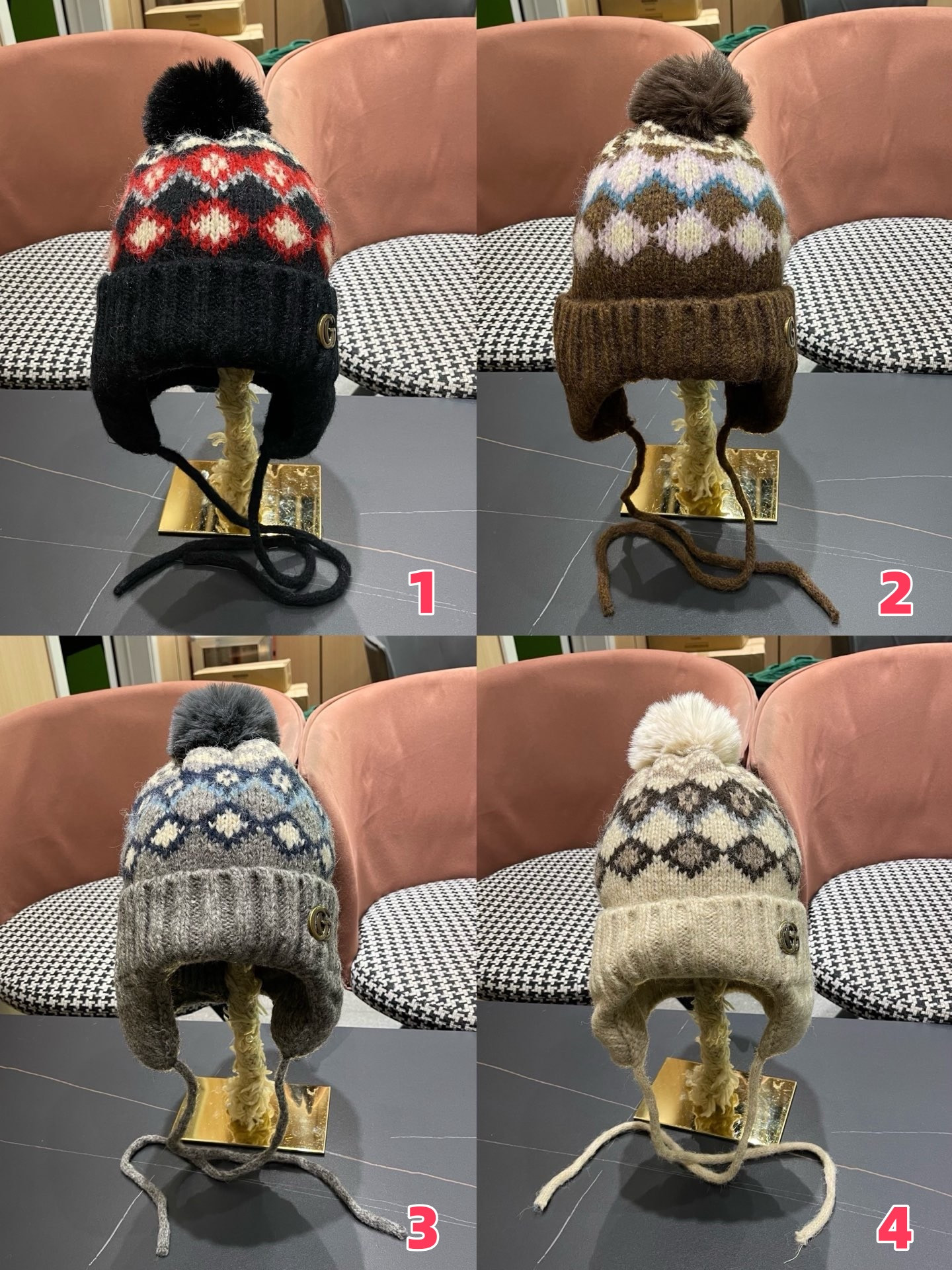 Gucci Knit Trapper Hat