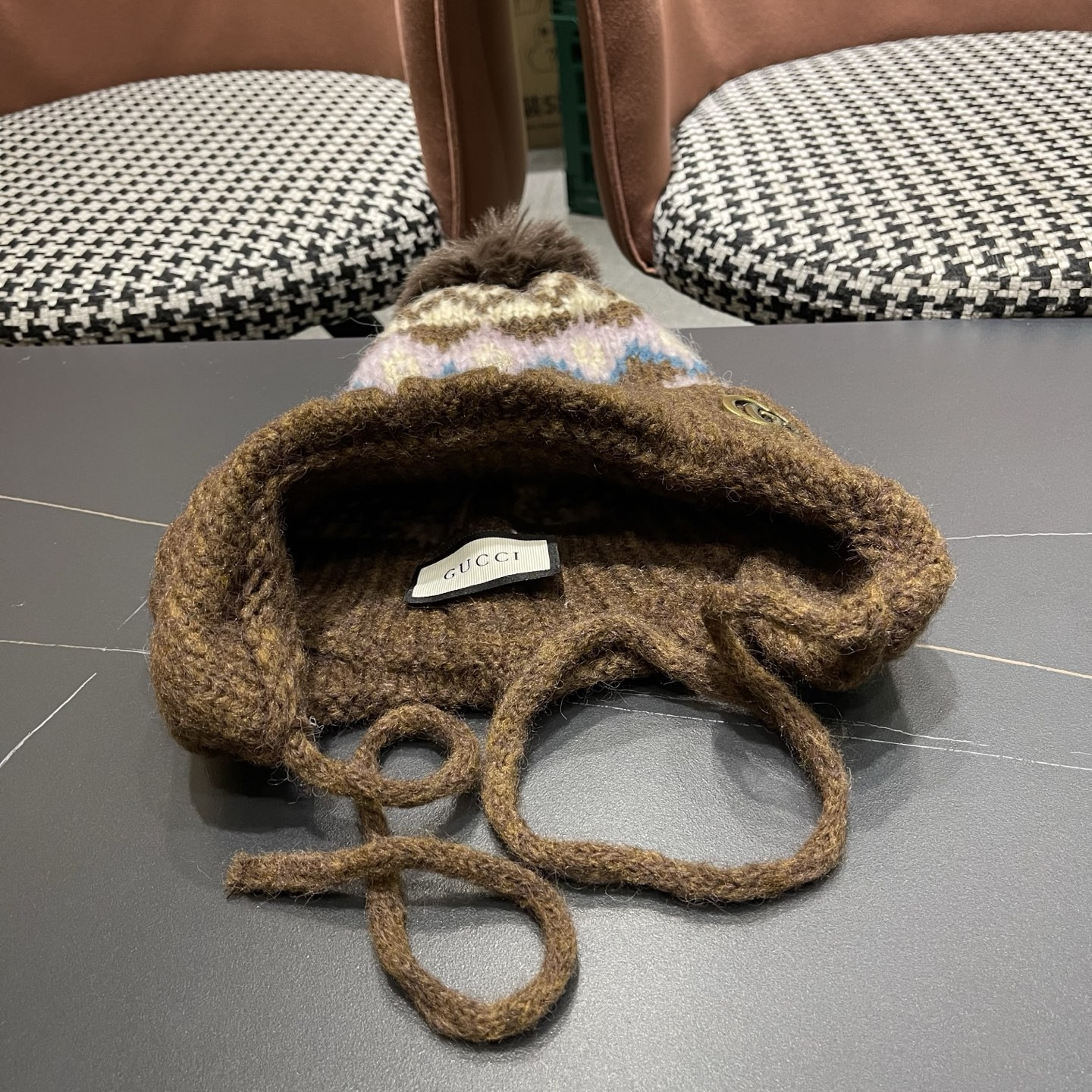 Gucci Knit Trapper Hat