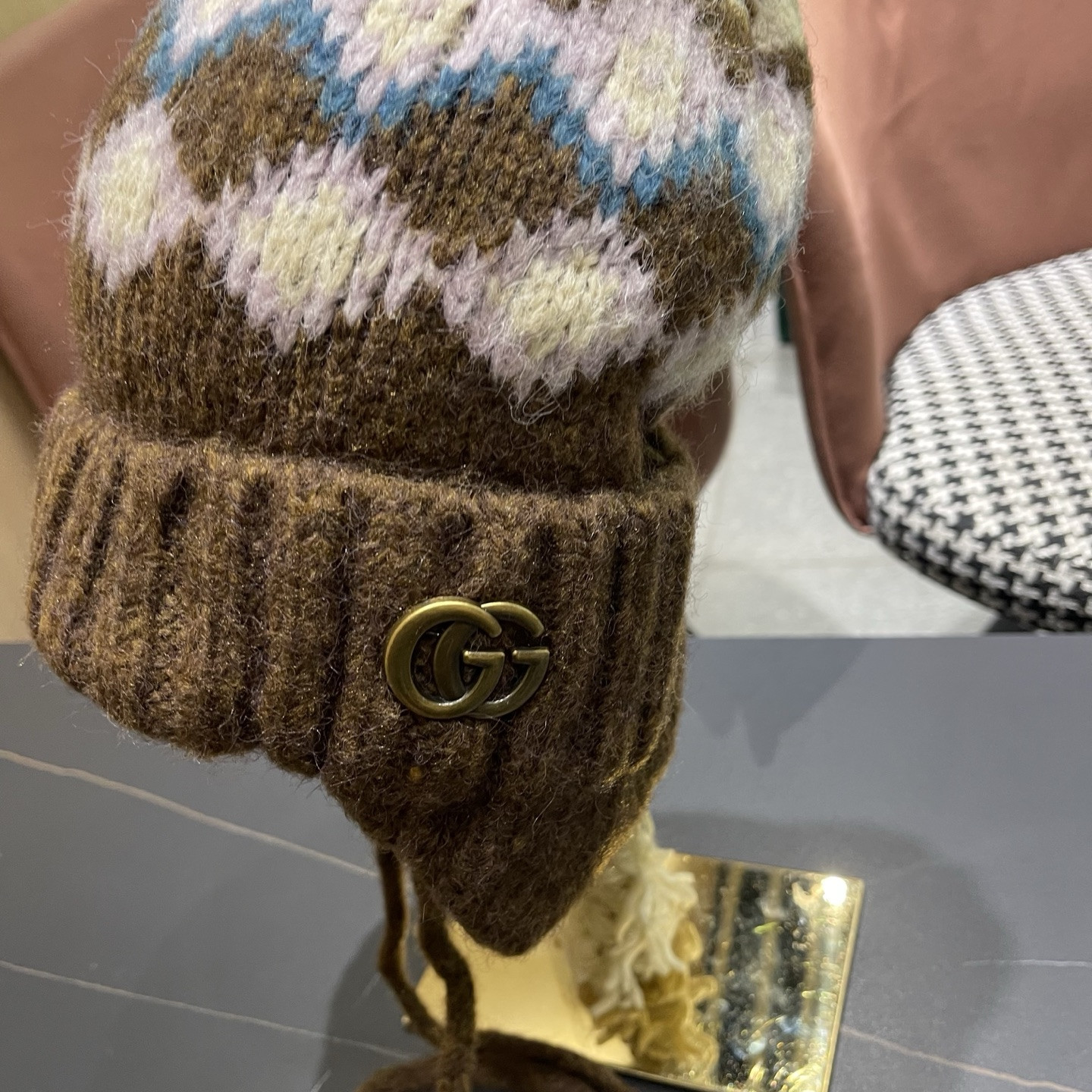 Gucci Knit Trapper Hat