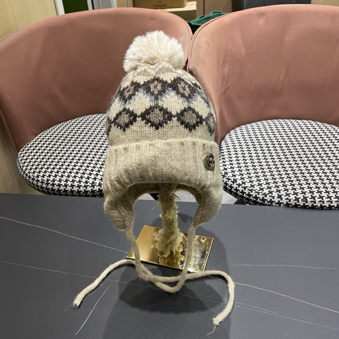 Gucci Knit Trapper Hat