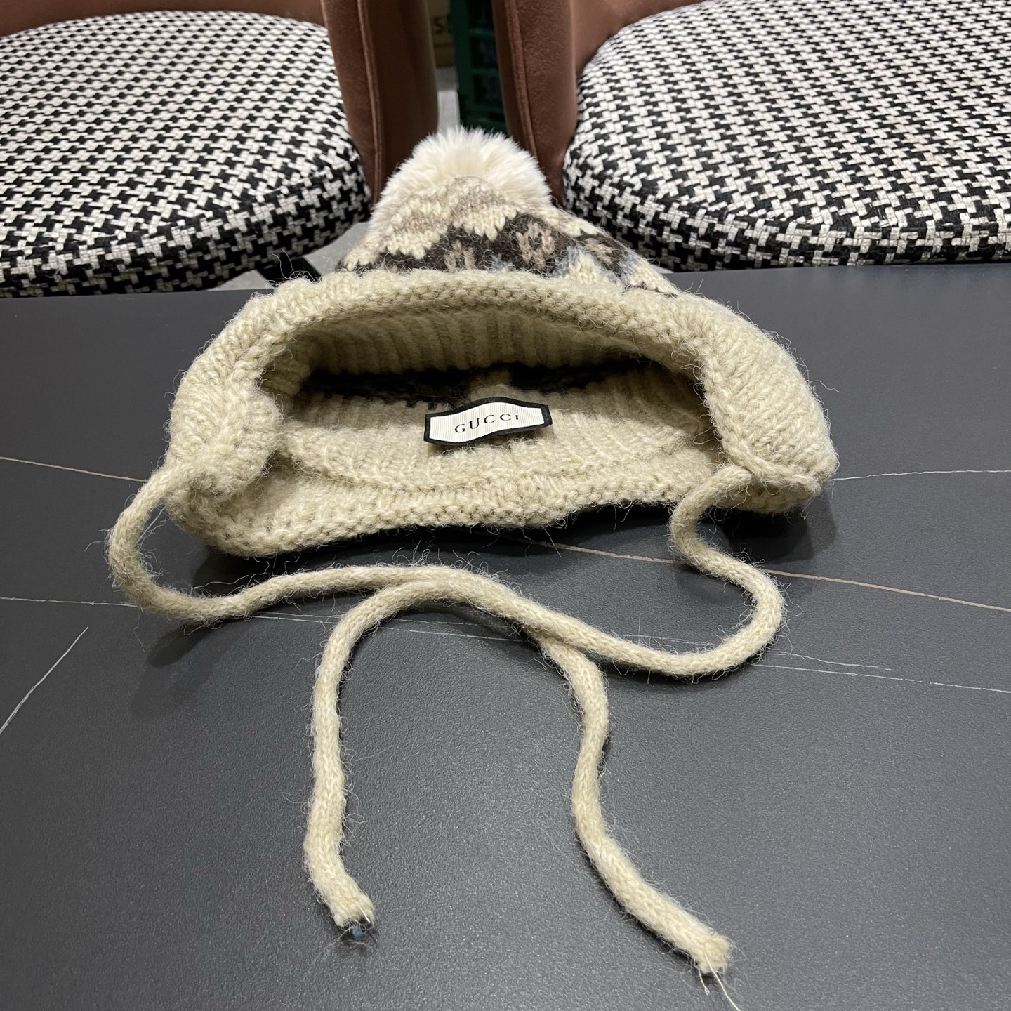 Gucci Knit Trapper Hat