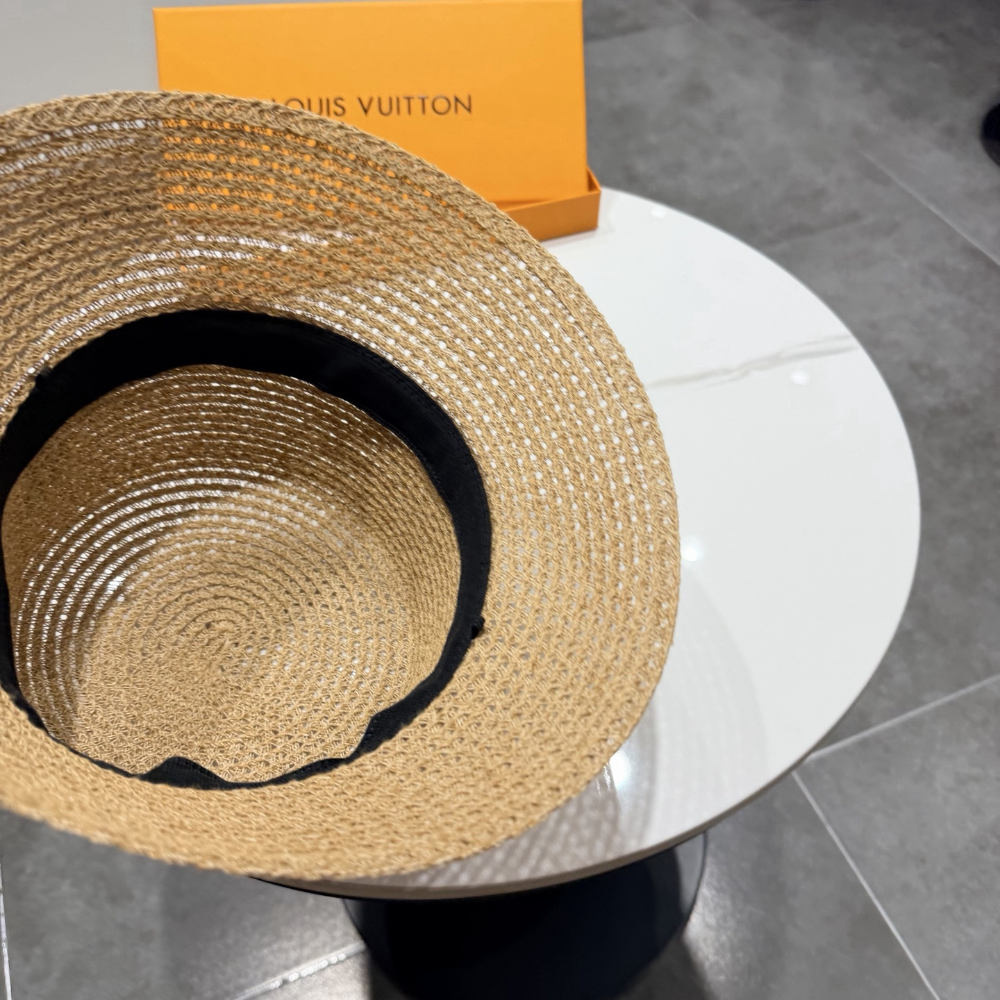 Louis Vuitton Straw Bucket Hat