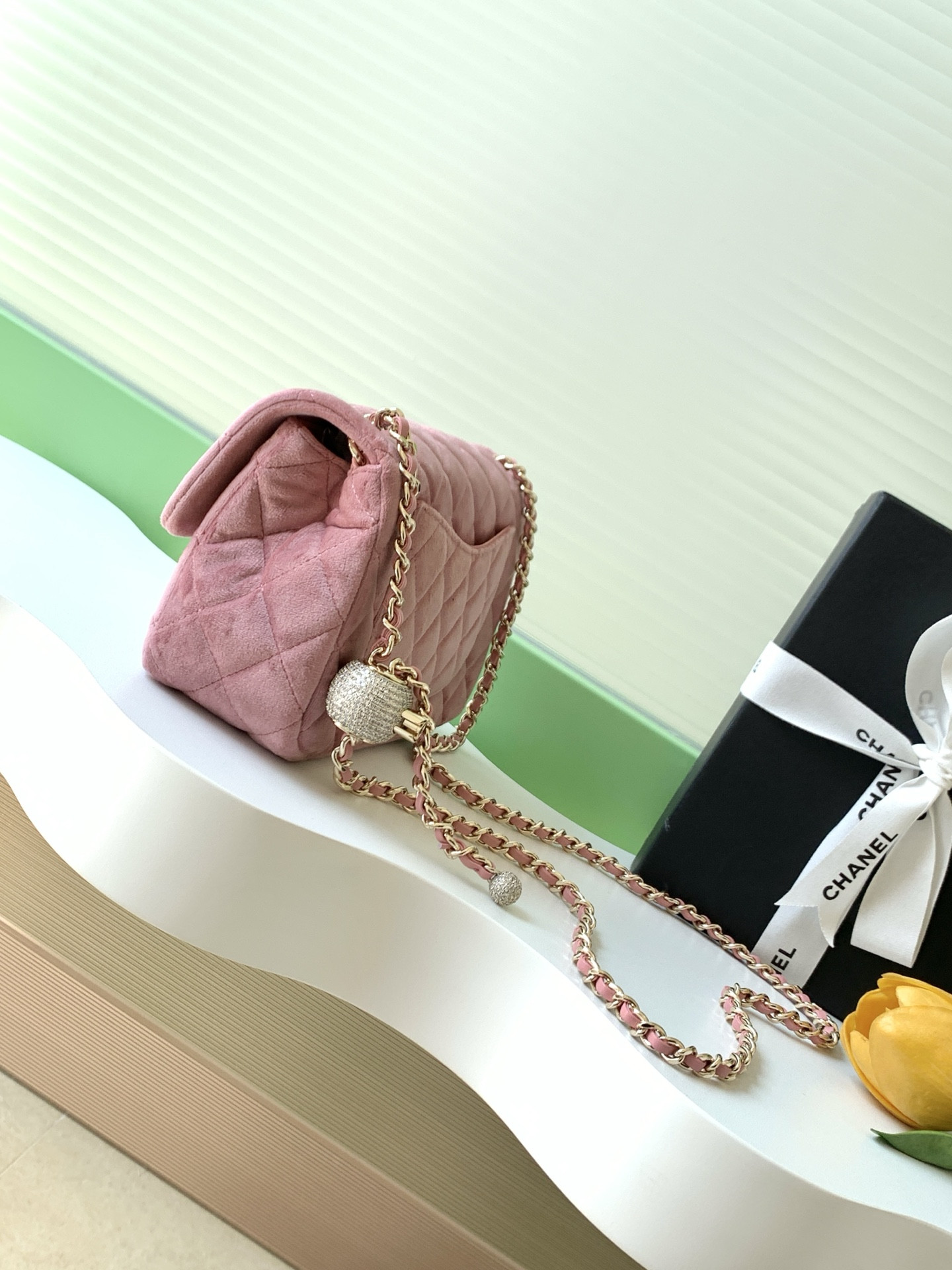 Ch**el MINI FLAP BAG 12×20×6 cm