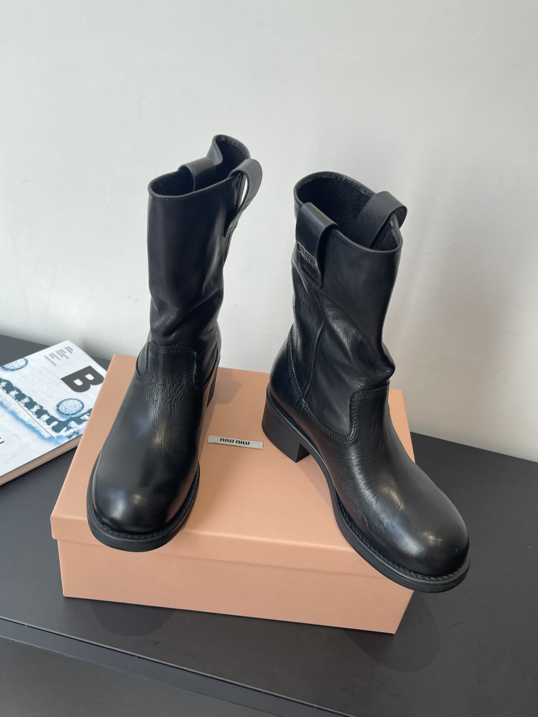 UA Miu Miu Ankle Boots