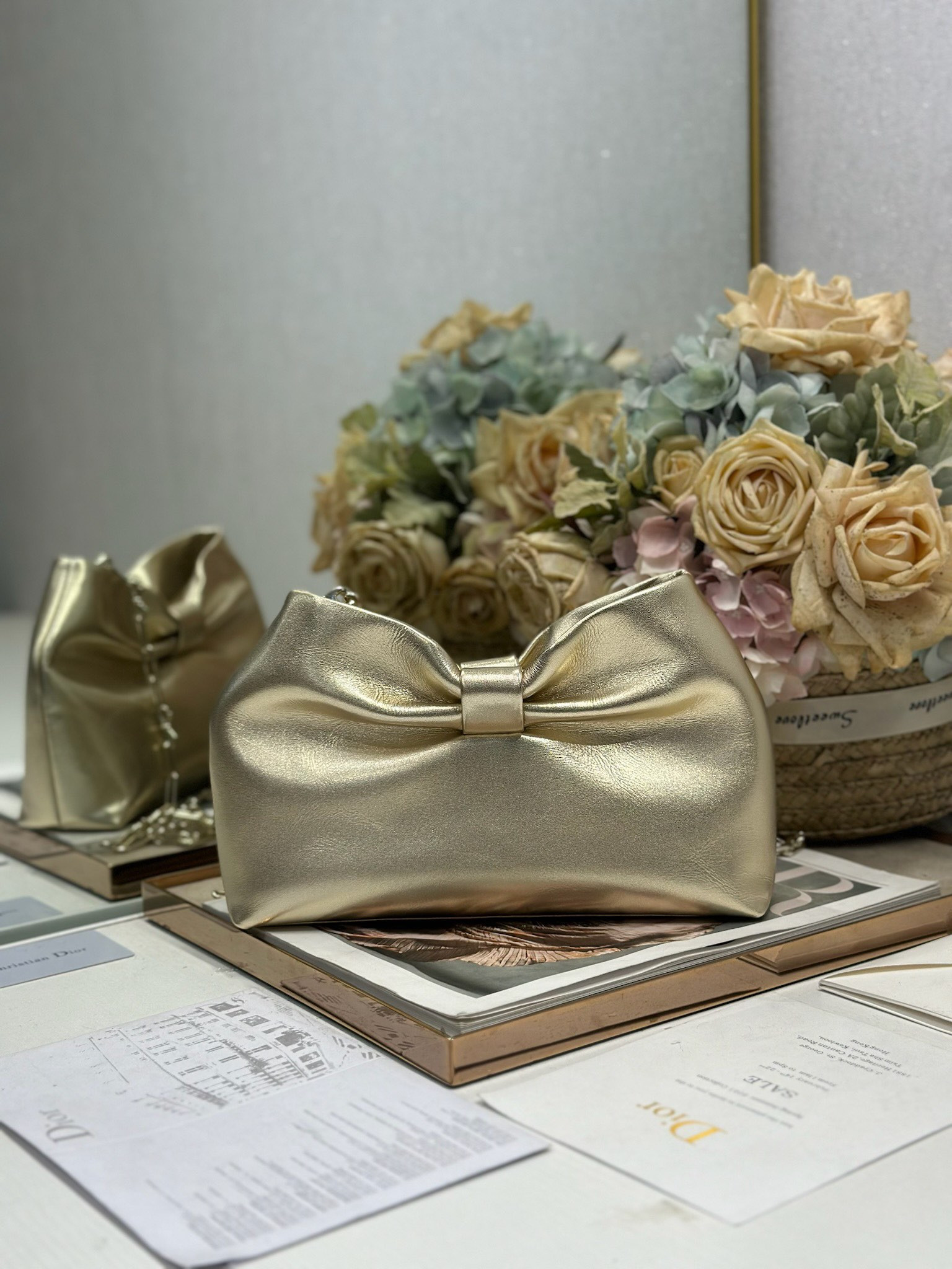 D10r Small Bow Bag 26x16x10cm