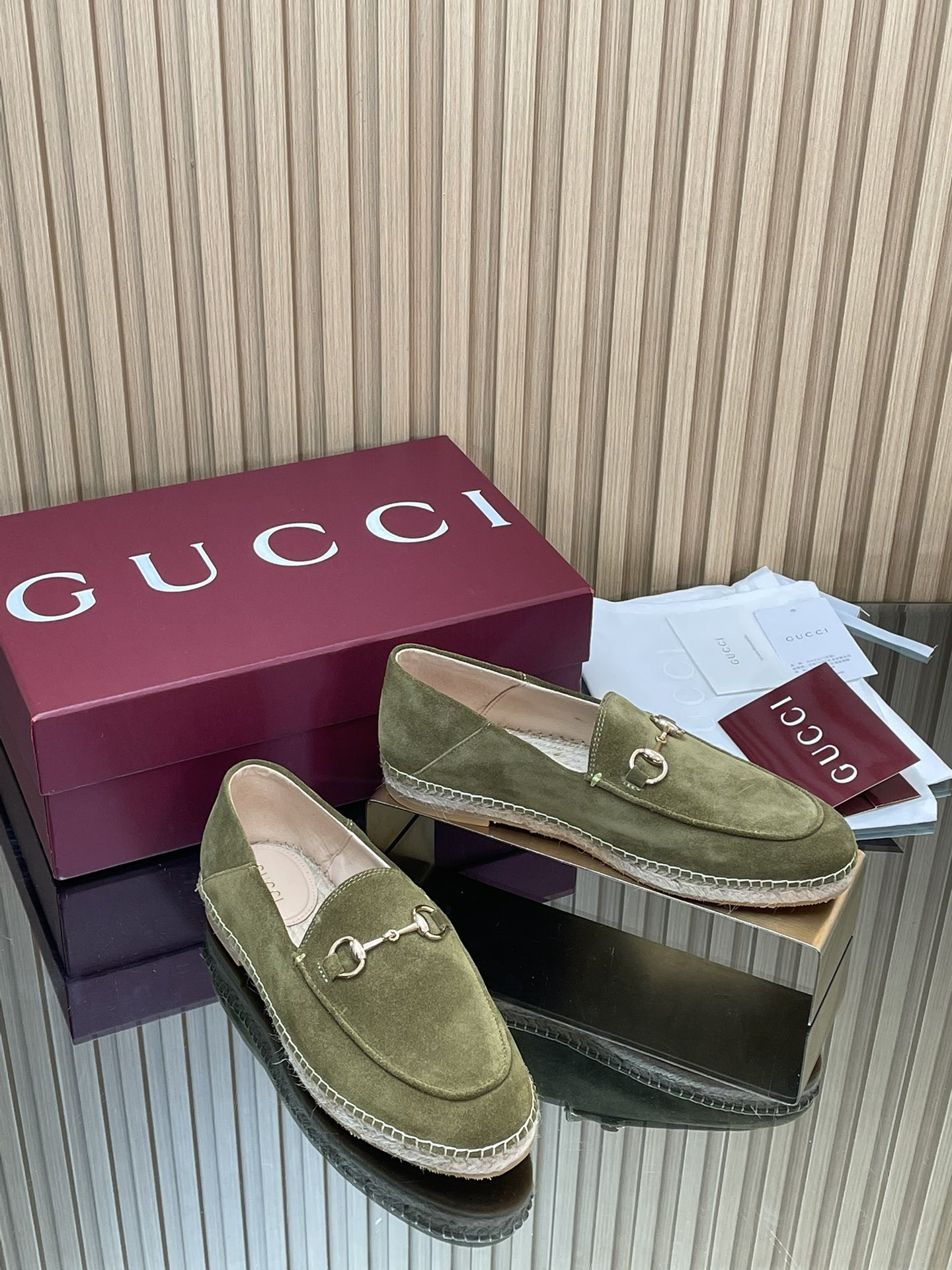 UA Gucci Espadrille With Horsebit